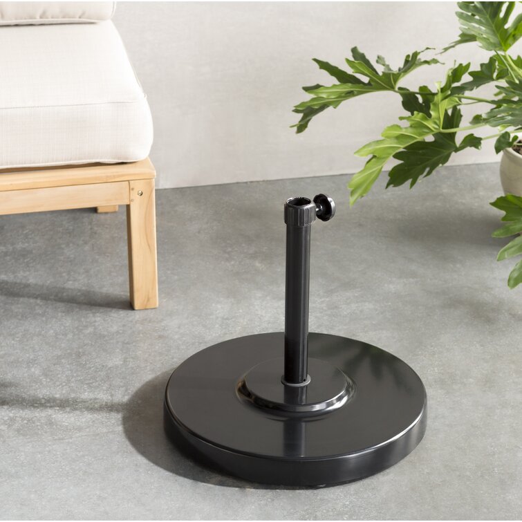 Black Moro Metal Free Standing Umbrella Base pt816