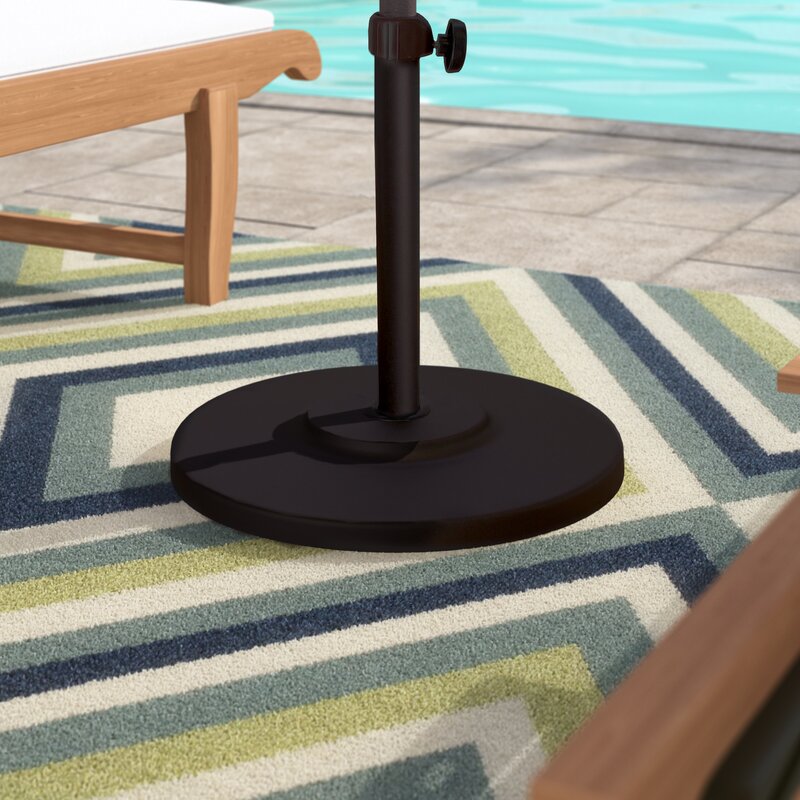 Black Moro Metal Free Standing Umbrella Base HB259