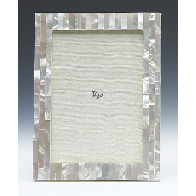 White Mother of Pearl Picture Frame B106-LC756