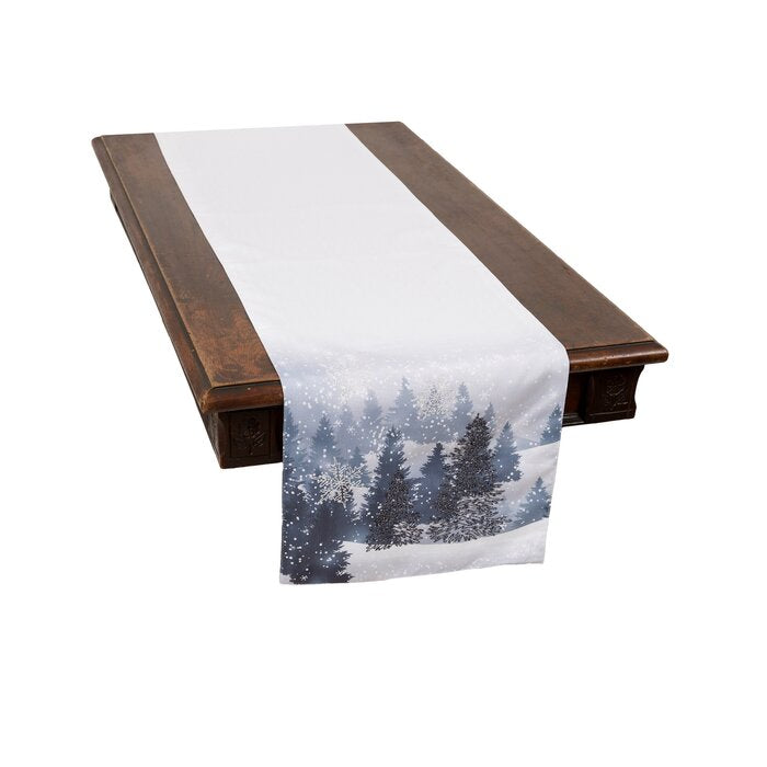 70" L x 15" W Mowgli Winter Wonderland Christmas Table Runner