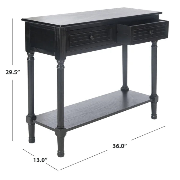 Black Mullen 36'' Console Table