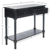Black Mullen 36'' Console Table