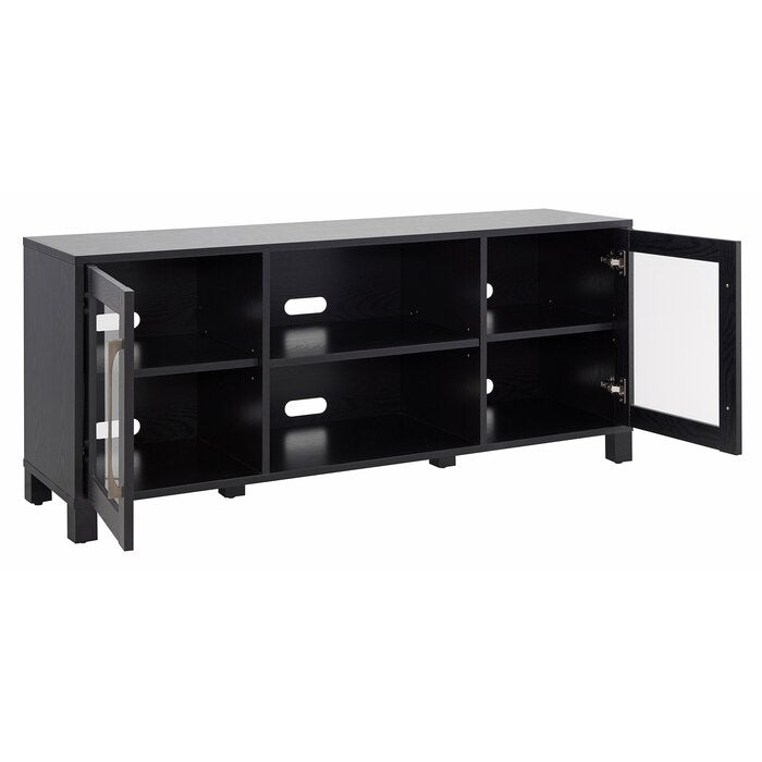 Black Grain Munford TV Stand