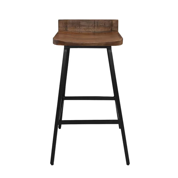 Muriel Solid Wood 27" Counter Stool (Set of 2)