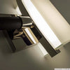Muse 1 - Light Dimmable LED Polished Nickel Bath Sconce