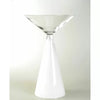 Muthiani White/Clear 20'' Glass Table Vase