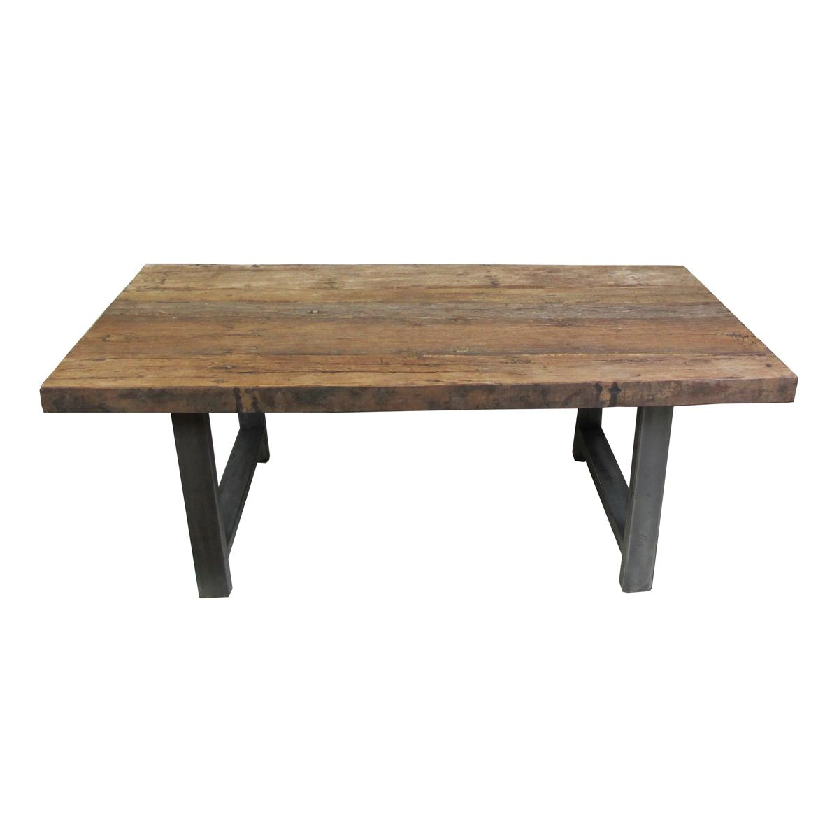 Restoration Solid Wood Dining Table – Salvage & Co Indy