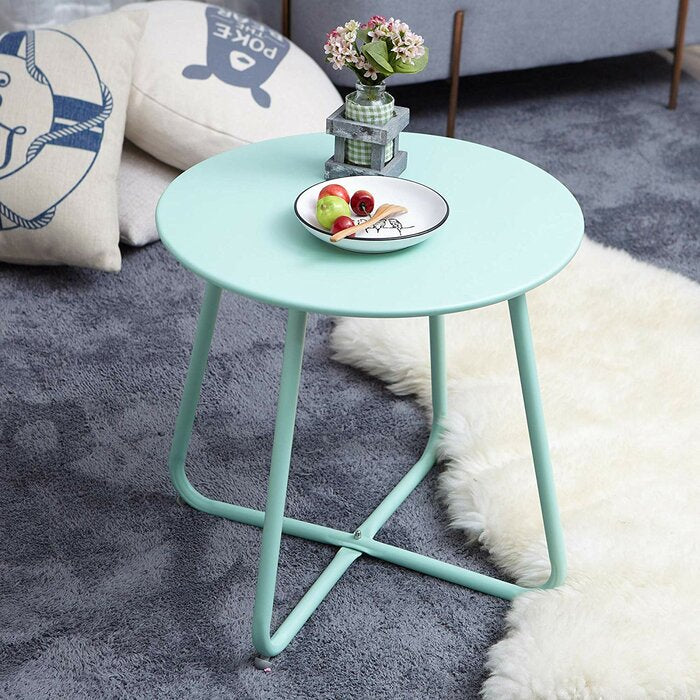 Naropa Stainless Steel Coffee Table, Mint (#K1077)