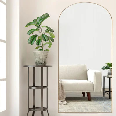 71" x 31" Gold Natale Full Length Mirror