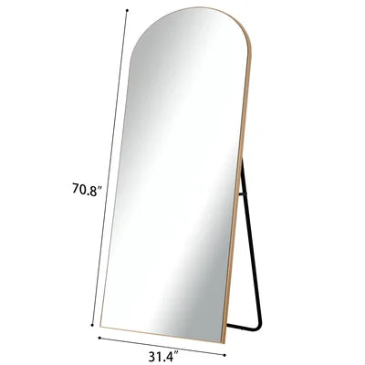 71" x 31" Gold Natale Full Length Mirror