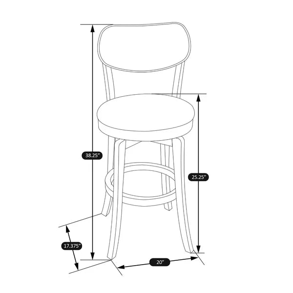 Neriah swivel bar & counter stool hot sale