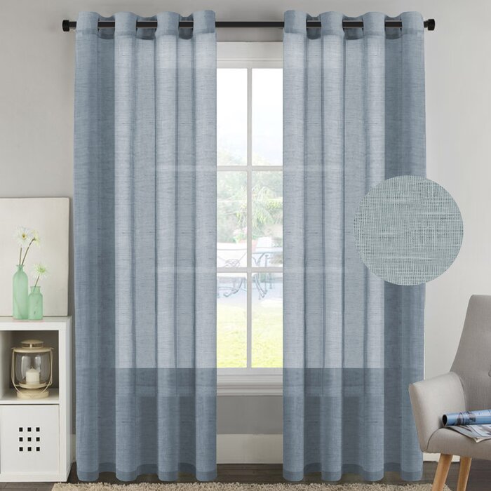 52"W x 96"L Neruda Curtain (Set of 2)