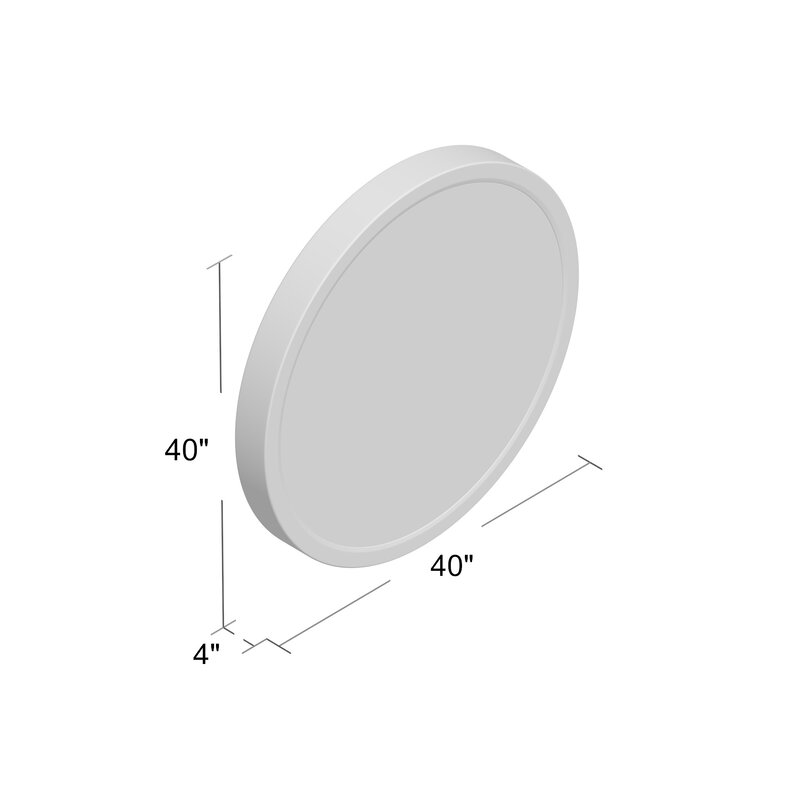 39.5" x 39.5" Neva Accent Mirror K8701