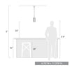 New Fairfield 1 - Light Single Cylinder Pendant