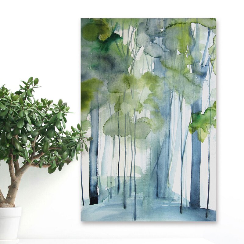 45" H x 30" W New Growth by Christine Lindstrom - Print on Canvas