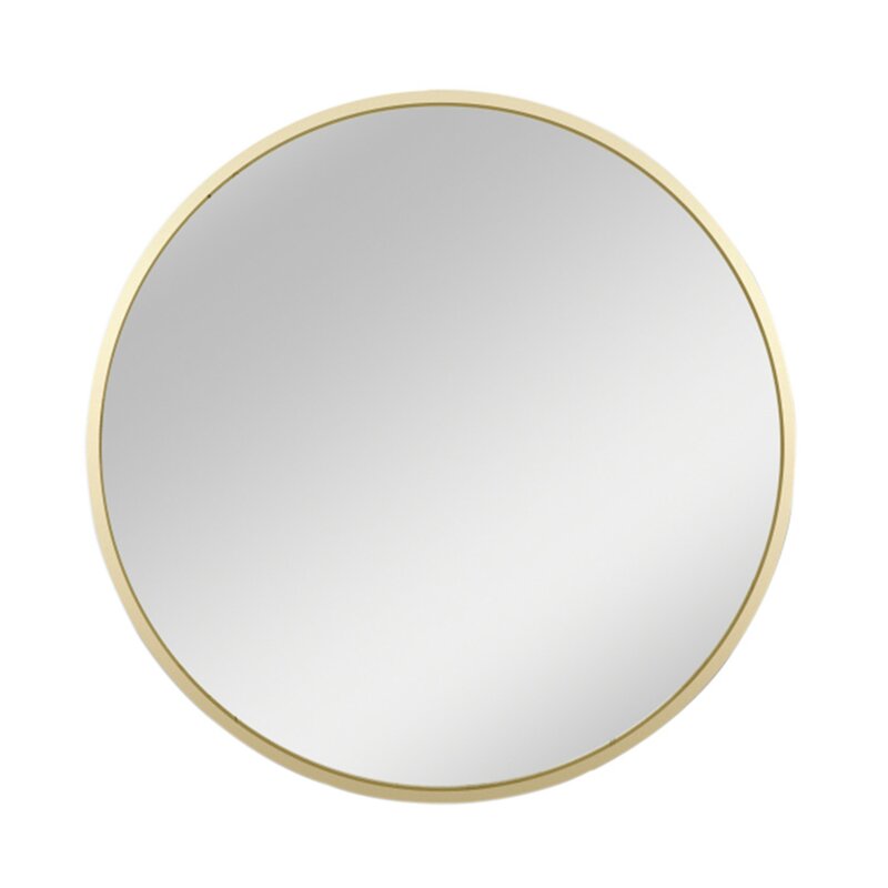 28" x 28" Gold New Milford Bathroom / Vanity Mirror