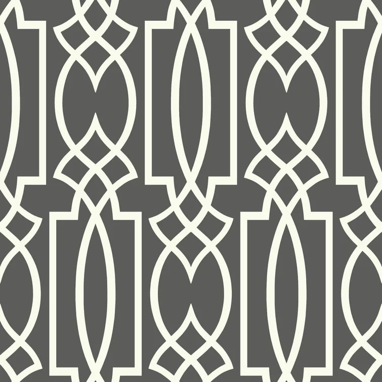 Black/White New Neutrals 33' L x 20.5" W Wallpaper Roll