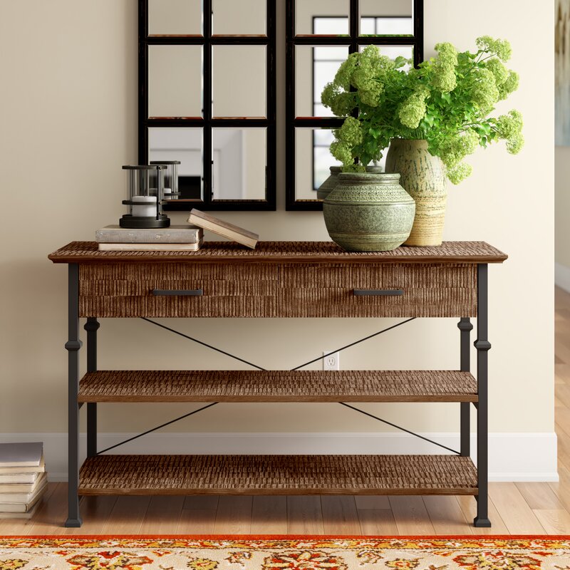 Newquay 50" Console Table, Brown (#K3957)