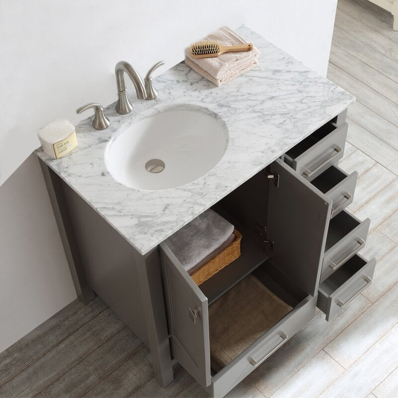 Newtown 36" Single Bathroom Vanity Set