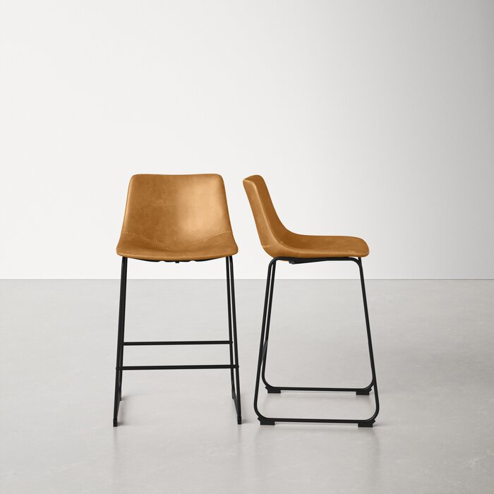 SET OF 2 Nia Counter Stool Salvage & Co Indy