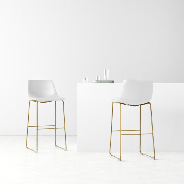 Nia Counter Stool (24" Seat Height) (Set of 2) Salvage & Co Indy