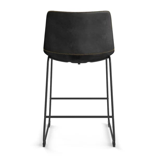 Black Nia Counter Stool (Set of 2)