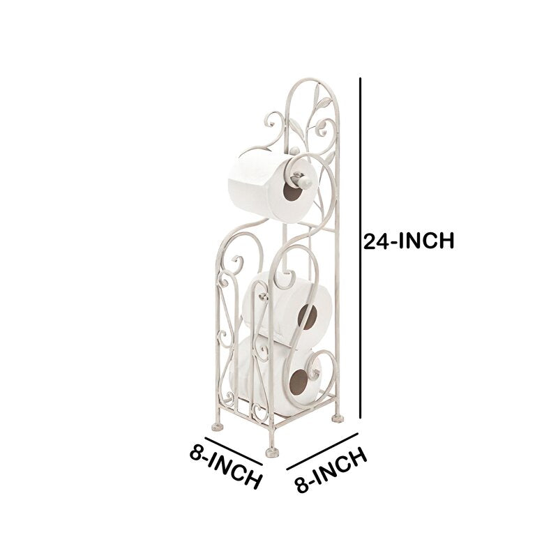 Nicollet Classic Free Standing Toilet Paper Holder HAB296