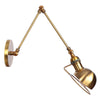 Gold Niko 1 - Light Dimmable Swing Arm 10'' H x 16'' W x 4.33'' D