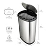 Nine Stars Stainless Steel 13.2 Gallon Motion Sensor Trash Can (#K1636)