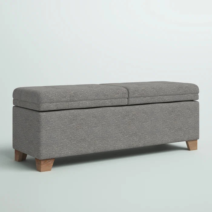 Nixon upholstered sale storage bench