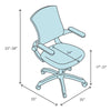 Noma Whistler Ergonomic Task Chair, Gray #HA482