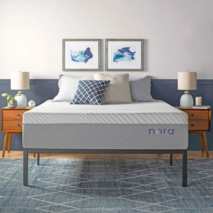13'' Plush Gel Memory Foam Mattress With Icy Cool Cover, Queen