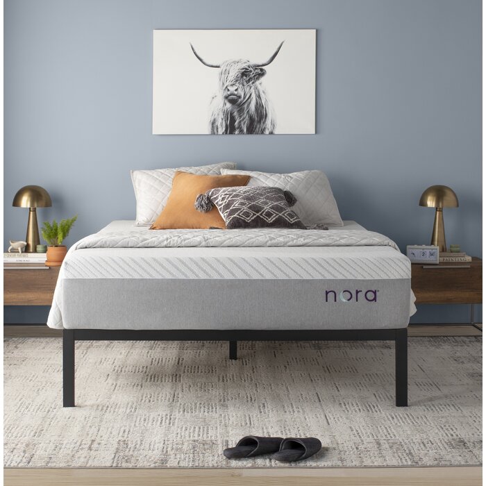 12" Medium Gel Memory Foam Mattress With Icy Cool Cover, King