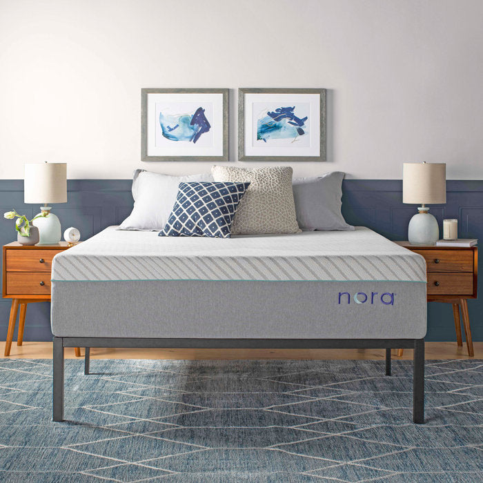 13'' Plush Gel Memory Foam Mattress With Icy Cool Cover, Queen