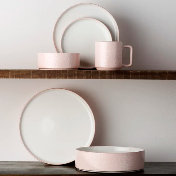 Blush Noritake Colortex 7.5" Dessert Plate