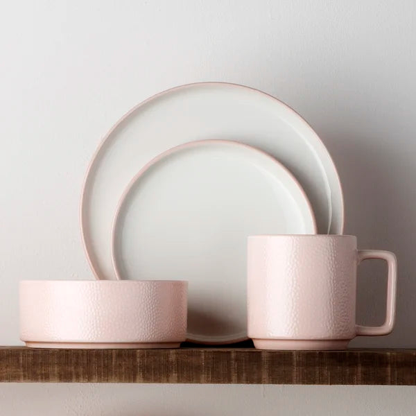 Blush Noritake Colortex 7.5" Dessert Plate