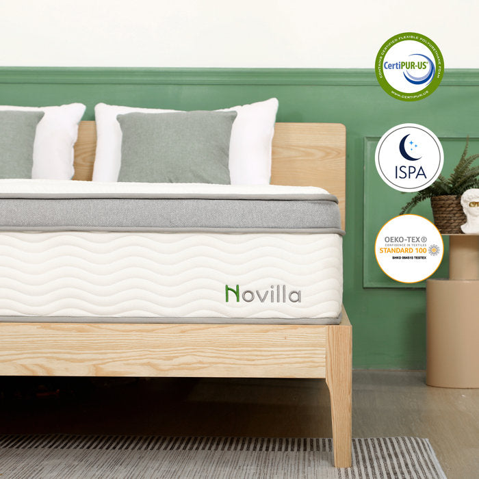 10" Cooling Gel Medium Hybrid Mattress, Queen