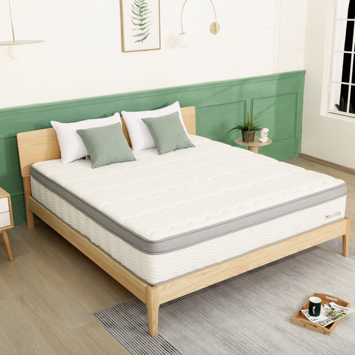 10" Cooling Gel Medium Hybrid Mattress, Queen