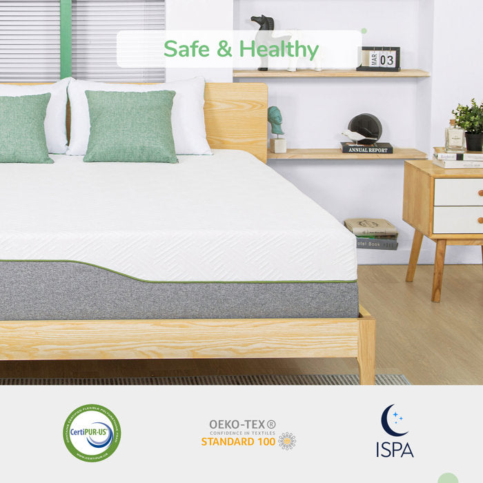 12" Medium Comfort Gel Memory Foam Mattress