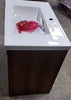 Binford Free-standing Single Bathroom Vanity with Ceramic Vanity Top