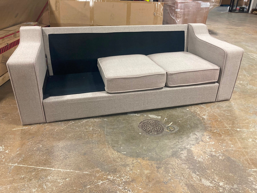 Bailey Fabric Sectional Piece, Grey AS IS - OP042