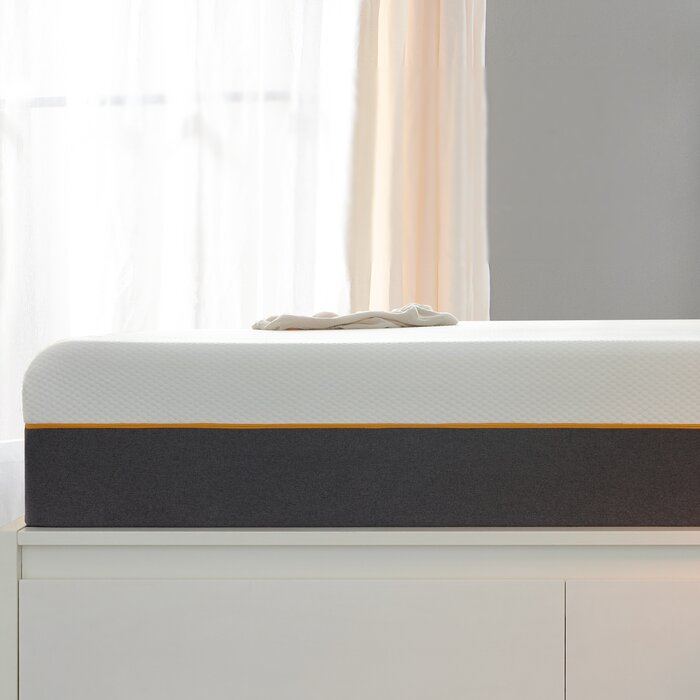 10'' Medium Gel Memory Foam Mattress, Queen