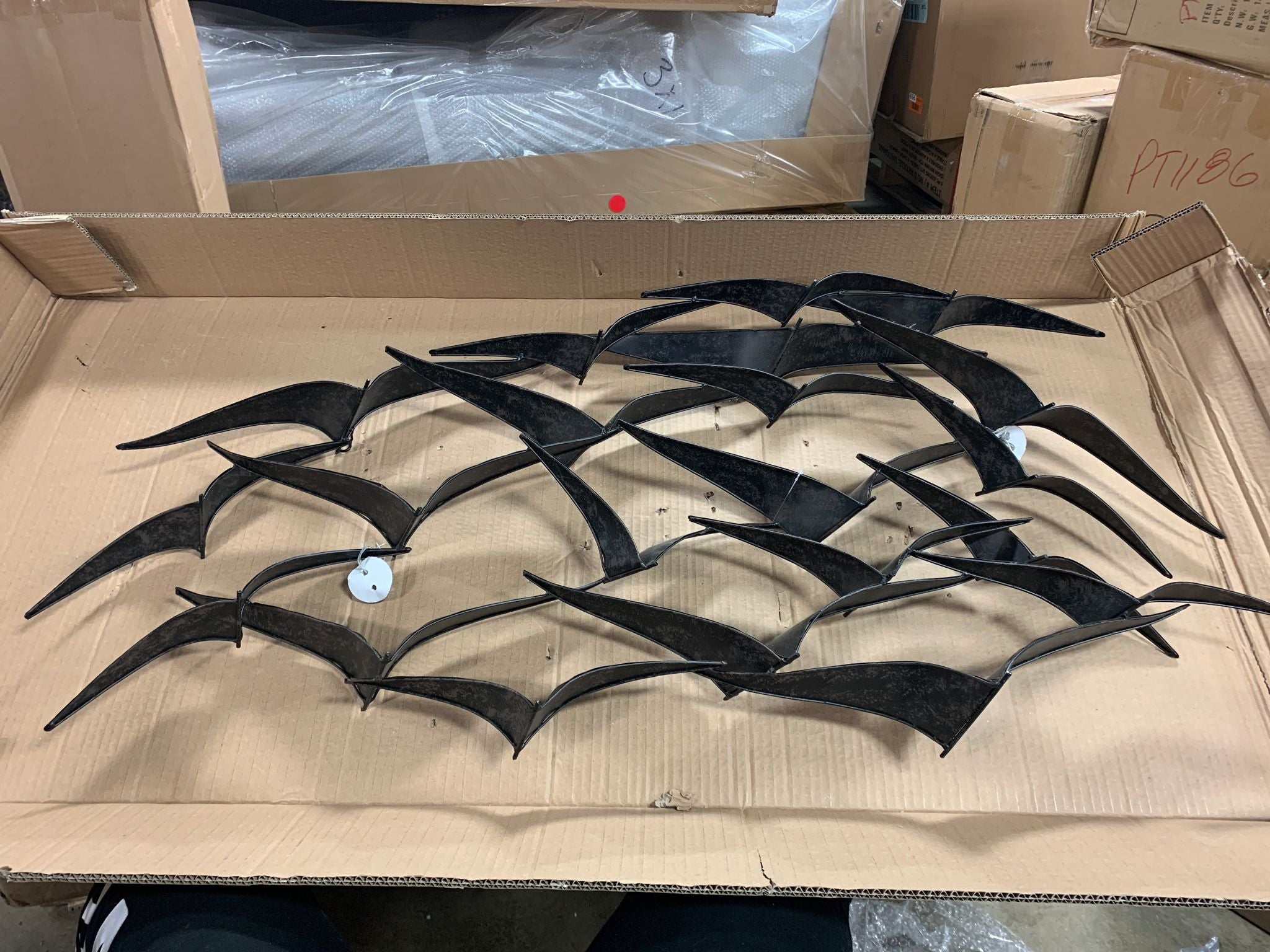 8605 - DARLA METAL BIRDS WALL DECOR pt1203