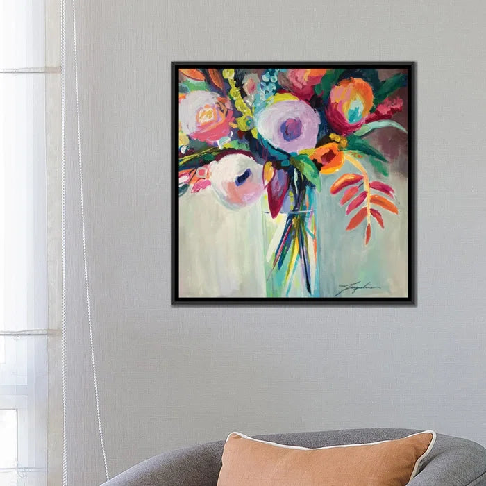 26" H x 26" W x 1.5" D Ode To Summer VII by Jacqueline Brewer Print