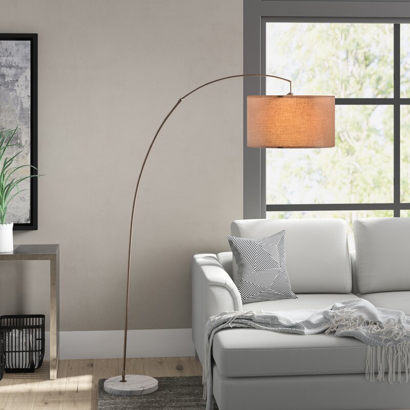 Odion 81" Arched Floor Lamp EJ828