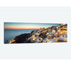 Oia At Sunset, Santorini, Greece by Matteo Colombo - Unframed Panoramic Photograph on Canvas KB2478-A4-B4-P1