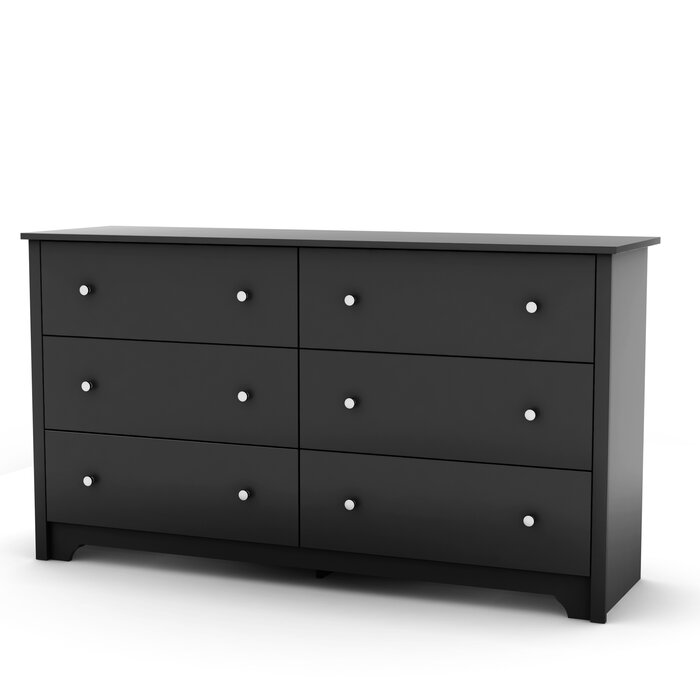 31.25'' H x 59.25'' W x 19.5'' D Olympia 6 Drawer Dresser