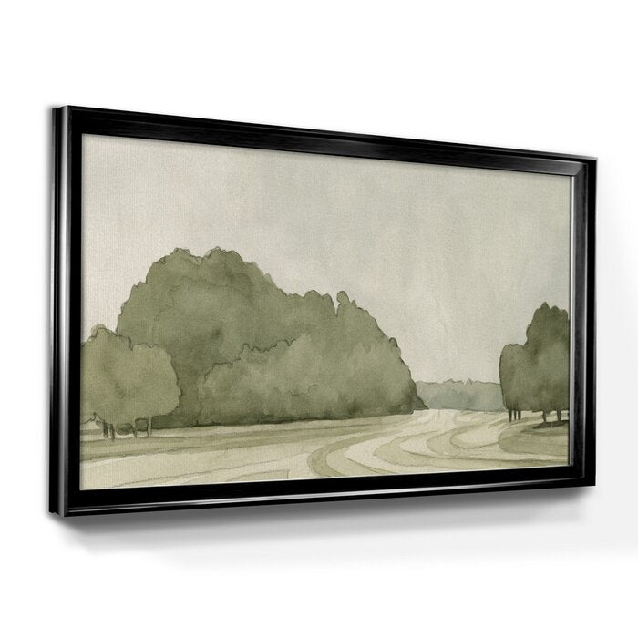 21" H x 18.5" W x 1" D On Course I Picture Frame Painting Set on Canvas (Set of 2)