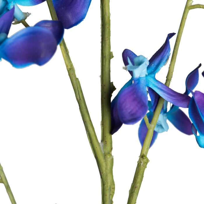 Blue Orchids Spray Flower QL205