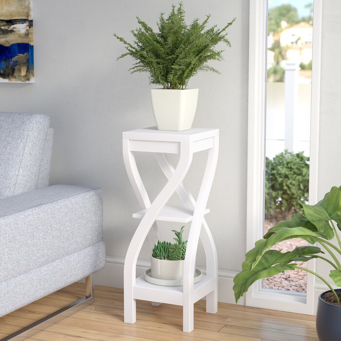 Orionis Etagere Plant Stand, White #HA87